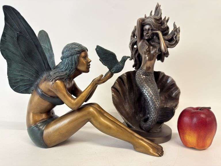 Fantasy Mermaid, Fairy Sculptures
