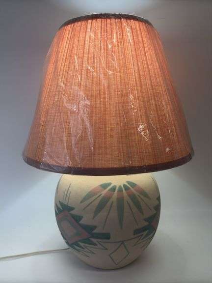 Sand Art Table Lamp