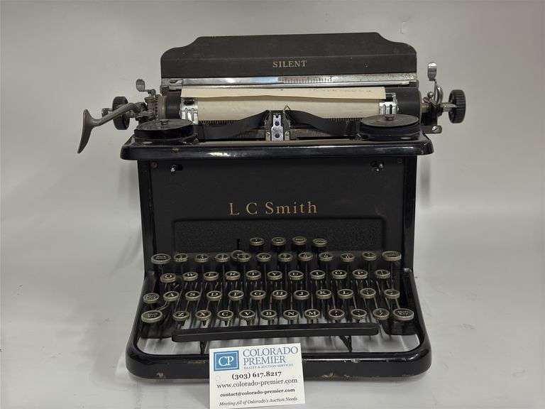 L C Smith, Vintage Typewriter