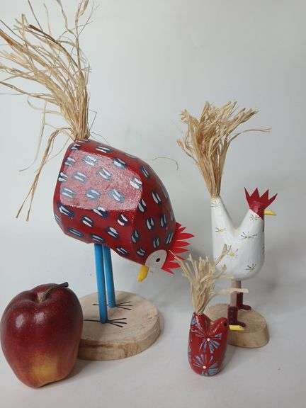 Edith John, Wooden Chickens
