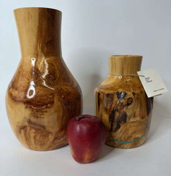 Sticks and Stones, Wood Vases