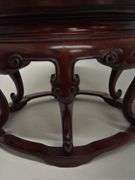 Carved Wood Plant Stand