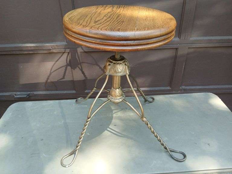 Antique Stool/Plant Stand