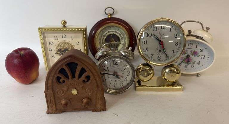 Atco, Westclox, Ingersoll, Clocks, Barometer, Radio
