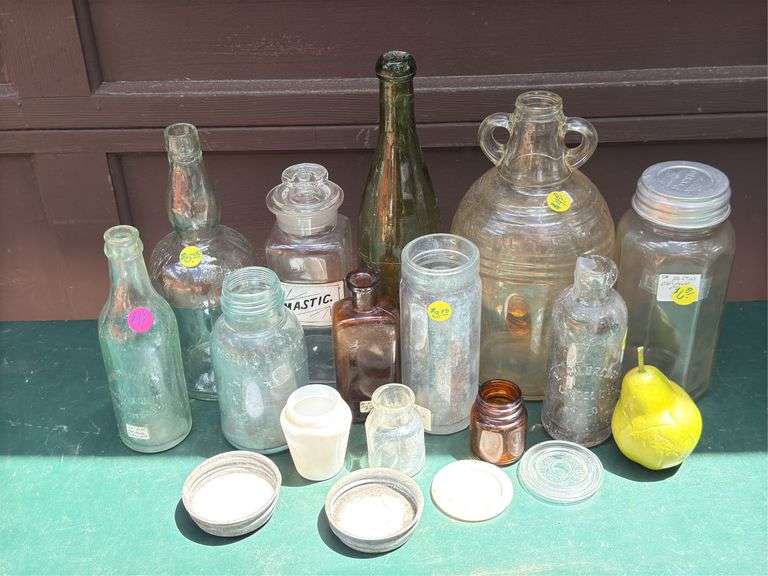 Antique/Vintage Glass Bottles