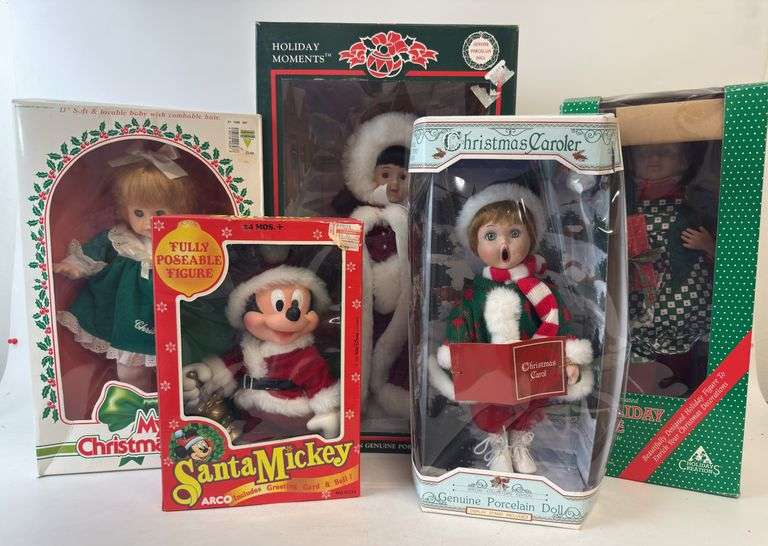 Disney, Holiday Creations, Holiday Moments, Eugene, Christmas Dolls