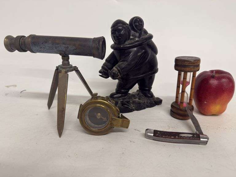 Sabre, Engineer Corp., Knife, Timer, Telescope, Compass