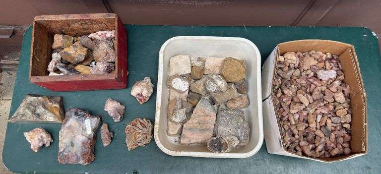 Petrified Wood, Rock specimens