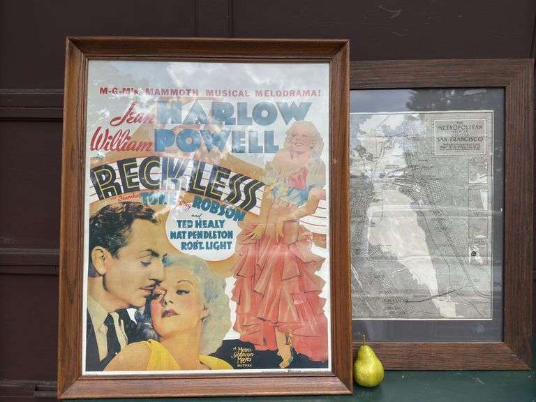 San Francisco, Jean Harlow, Framed Art