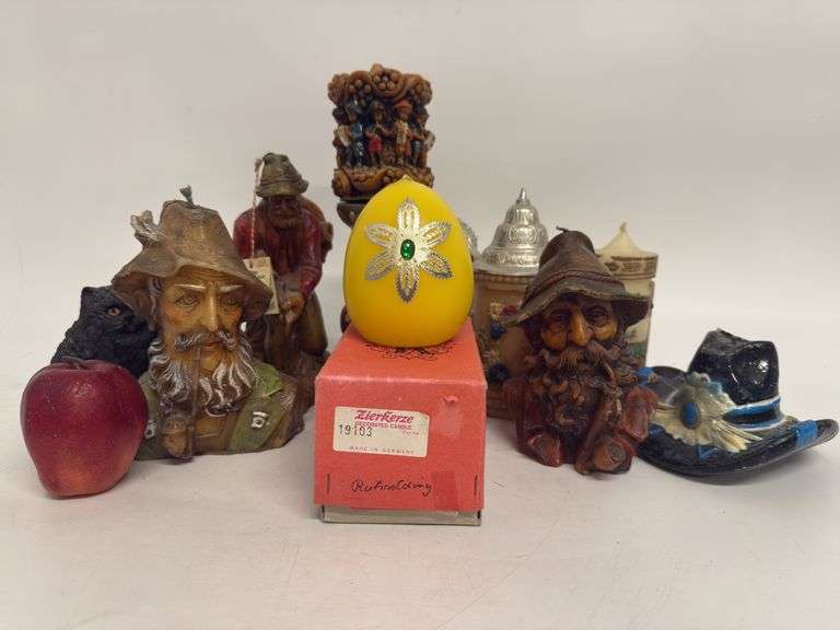 Wachskunst, Gunter-Kerzen, Zierkerze, Figural Candles