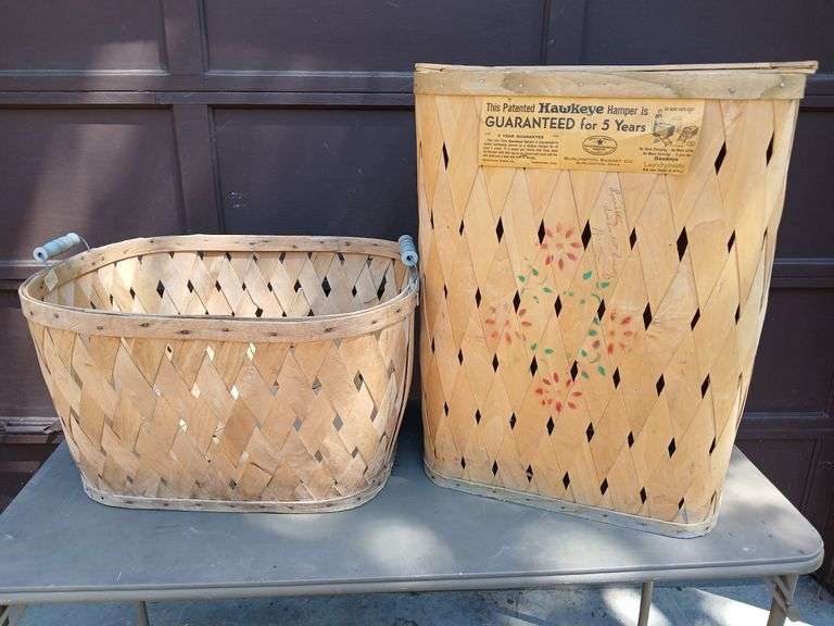 Burlington Basket Company, Hamper and Basket