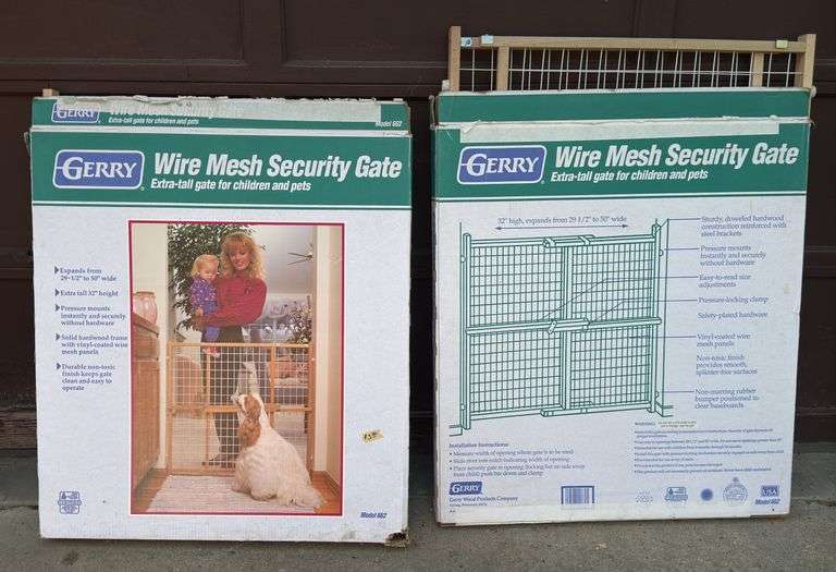Gerry, Wire Mesh Security Gates