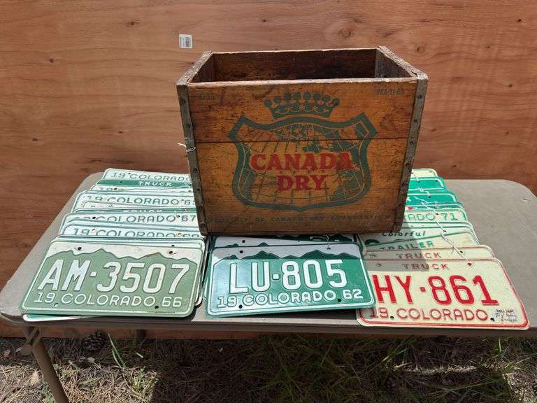 Colorado License Plates