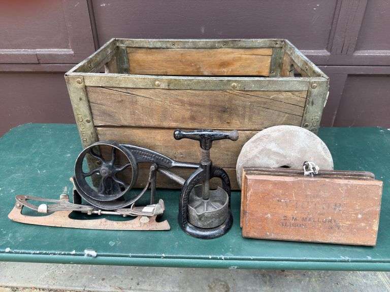 Lucerne Milk Crate, Farming Implements