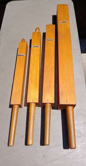 Antique Wooden Organ Pipes