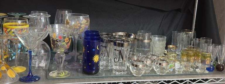 Luigi Bormioli, Rosanna, Silver Band Glasses