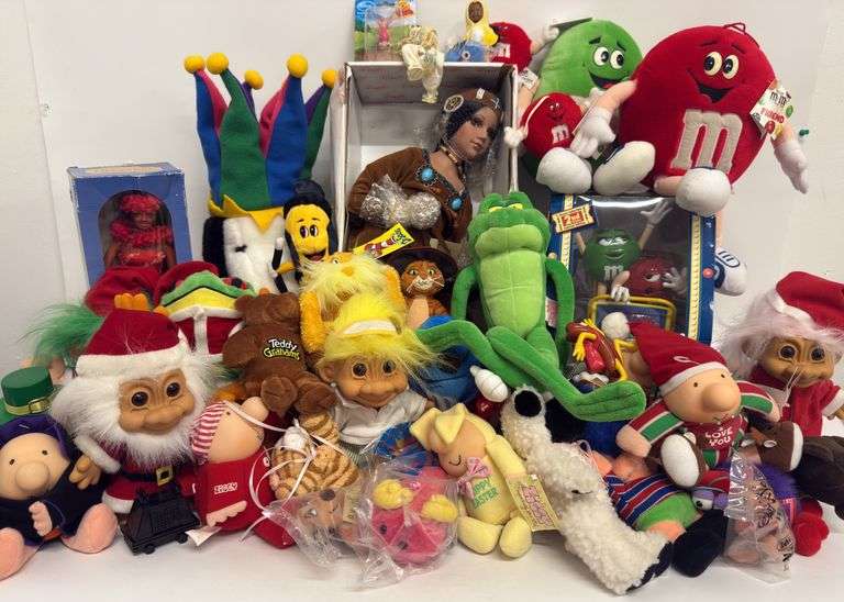 Cal Toy, Upsun Corp., Show Stoppers, Dolls, Stuffed Animals, Trolls