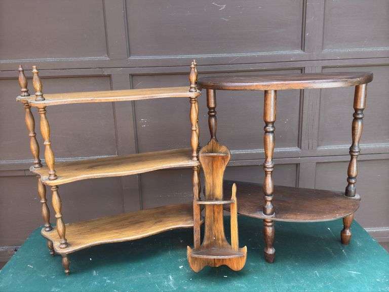Vintage Wooden Shelves