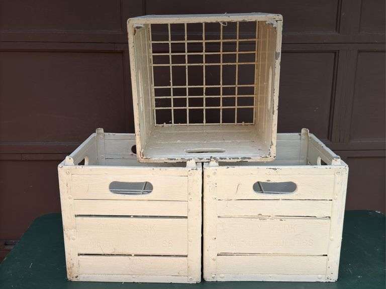 Vintage Milk Crates