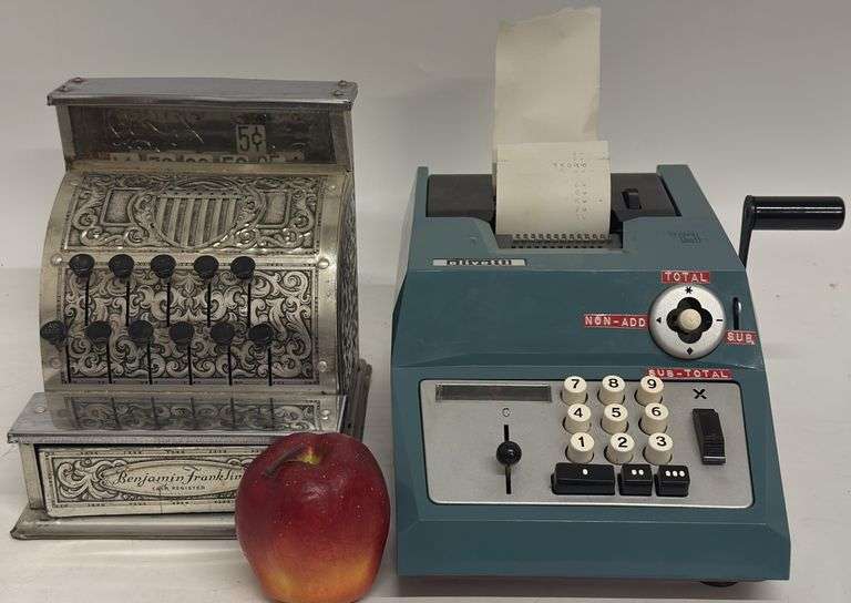 Olivetti, Kam Kap, Inc., Adding Machine, Cash Register