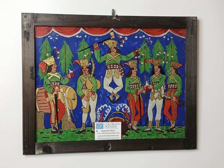 Reverse Painting on Glass