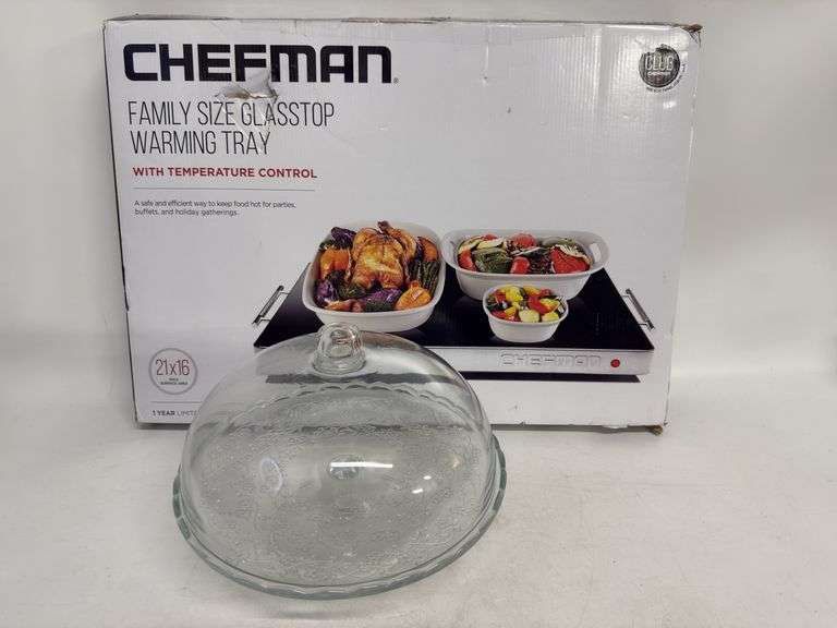 Chefman, Warming Tray, Cake Plate