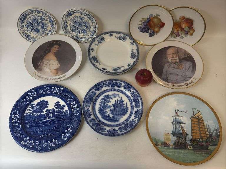 Spodes, Doulton, Bavaria, Germany, Austria, Essex, Smith Taylor, Decorative Plates