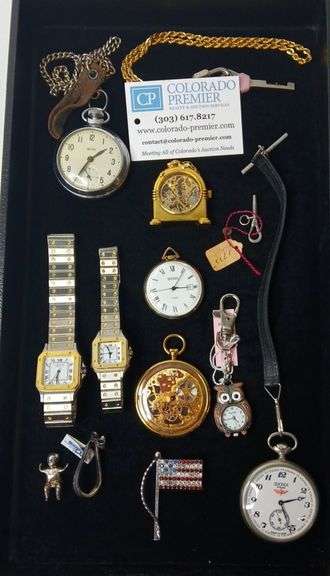 Sekonda, Smiths, Elite, Cartier, Sacom, Watches, Key, Pendant