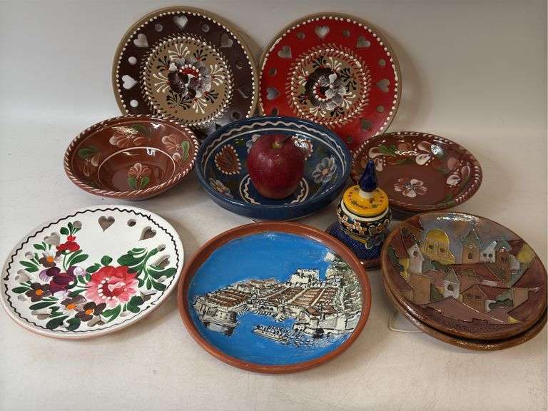 Szentendre, Mexico, Budapest, Turkey, Wall Plates, Bowls
