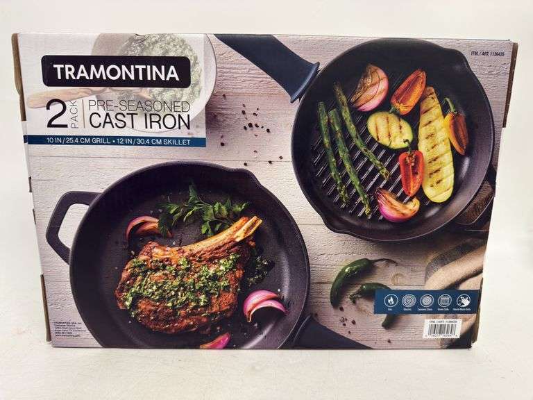 Tramontina, Cast Iron Skillet, Grill