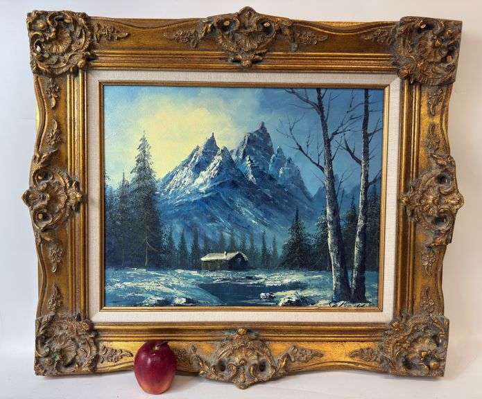 Signed Oil on Canvas, Painting