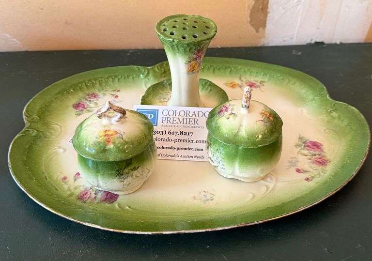 Ladies Vanity Tray, Hat Pin Holder