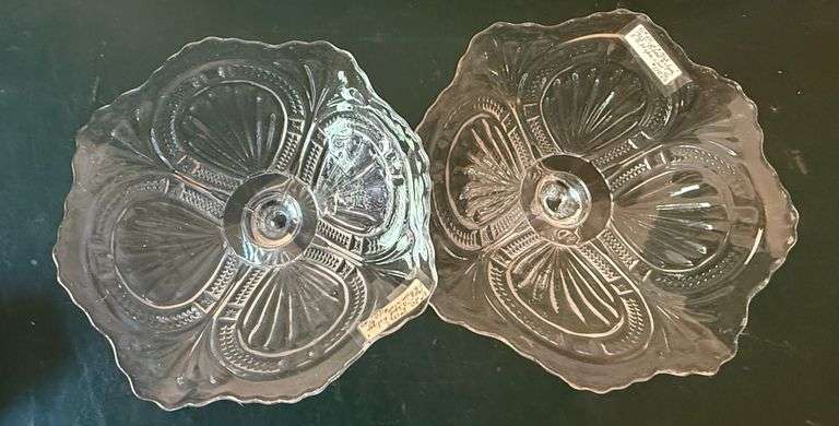 Footed Glass Bowls