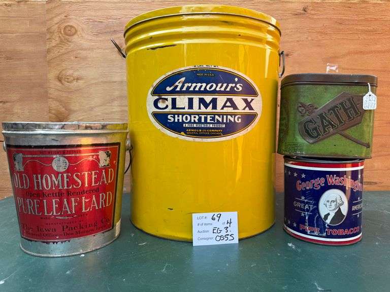 Vintage Tin Can
