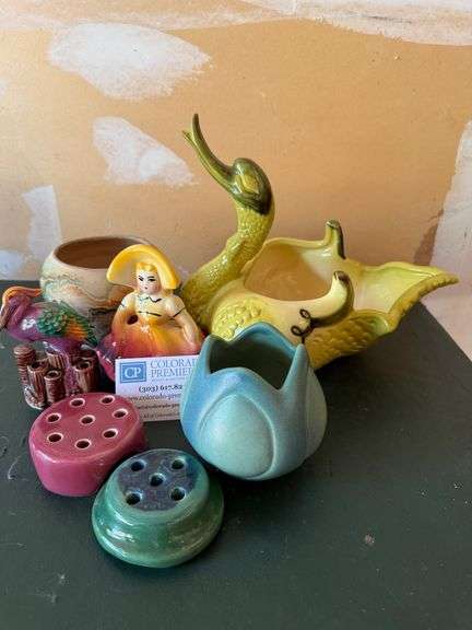Van Briggle, Hall, Weller, Pottery