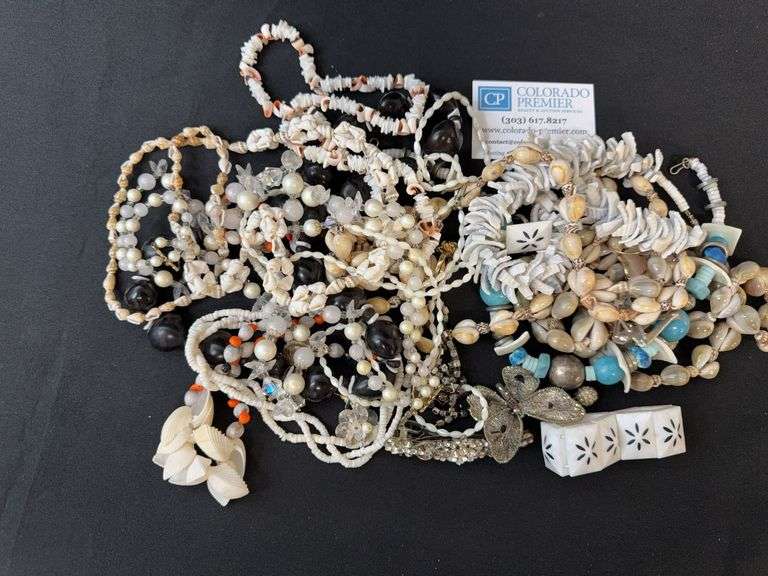 Shell, Faux Pearl, Costume Jewelry