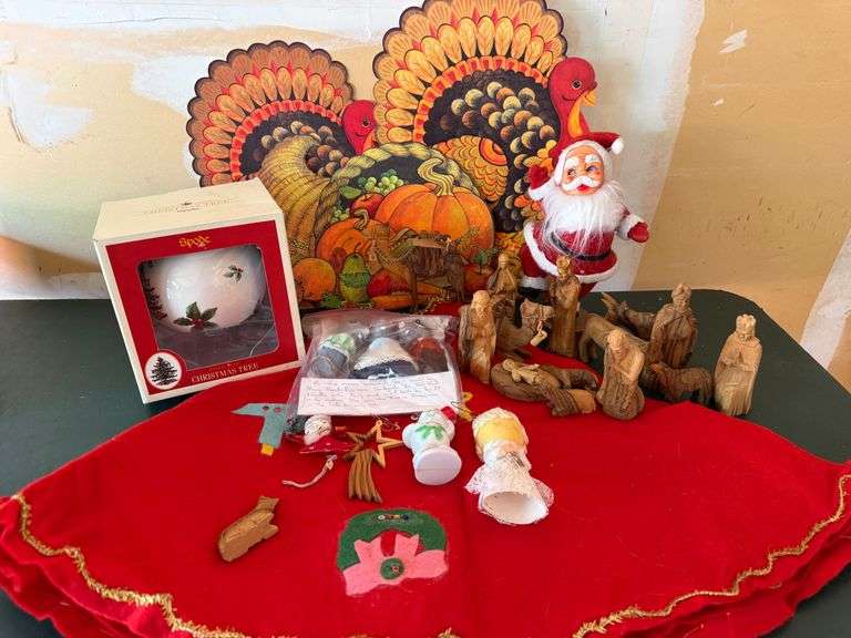 Vintage Christmas, Thanksgiving Decorations