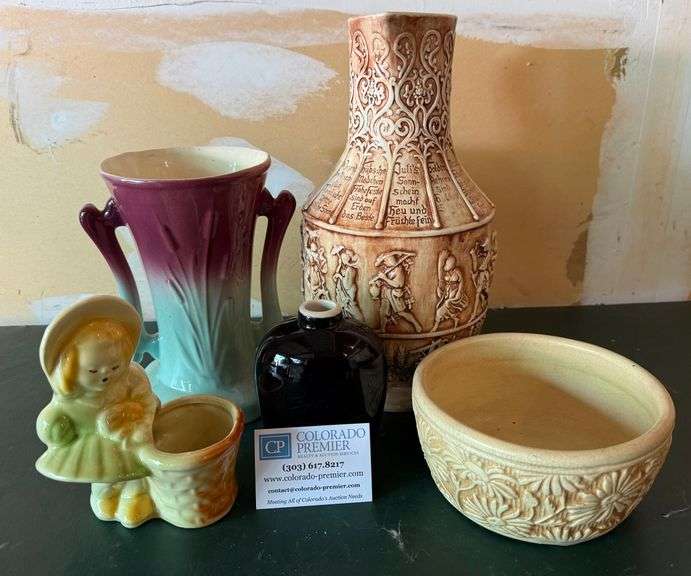 Shawnee, Courtley, Vases, Bowl