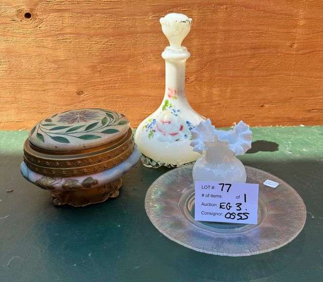Pairpoint, Milkglass, Decanter