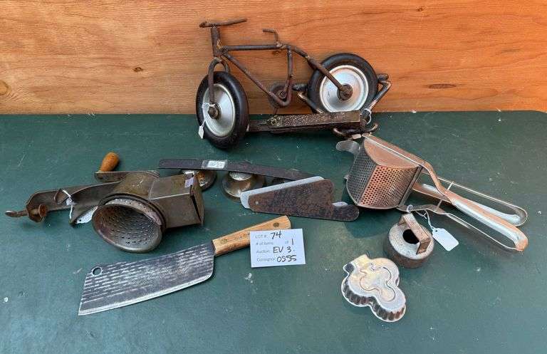 Tools, Sleigh Bell, Bicycle Décor