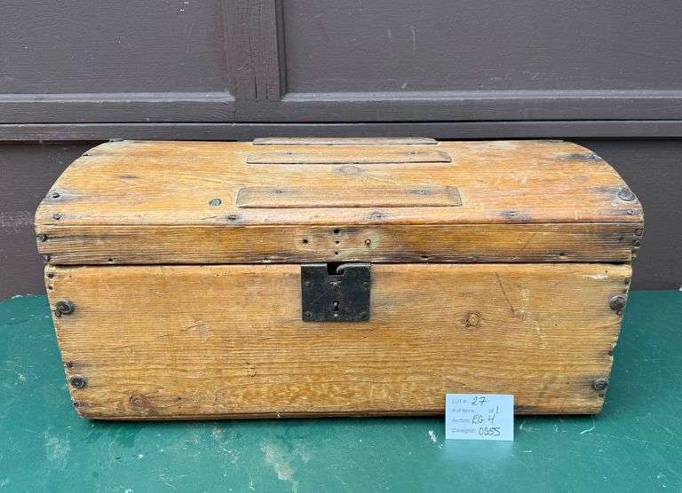 Vintage Wood Chest