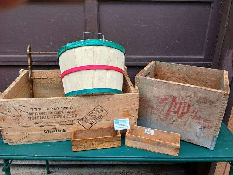 7Up, Craft Wood Boxes
