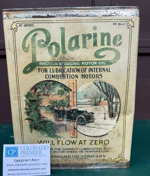 Polarine, Lubrication Tin