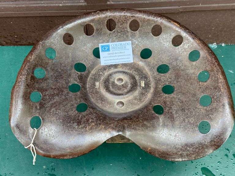 Moline Plough Co., Tractor Seat