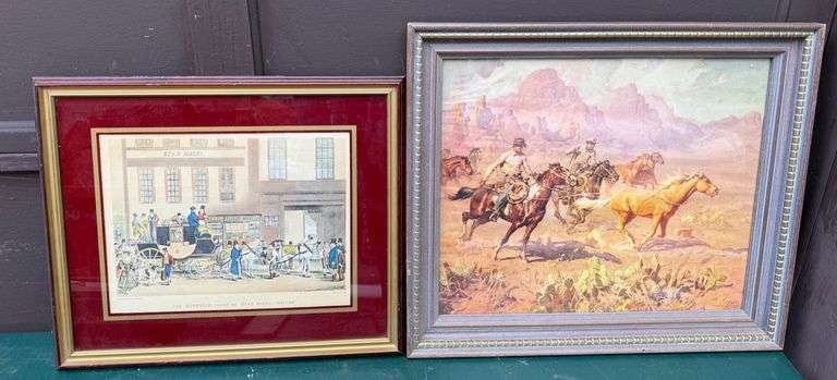 Vintage Wood Frames, Robert Wood  Art