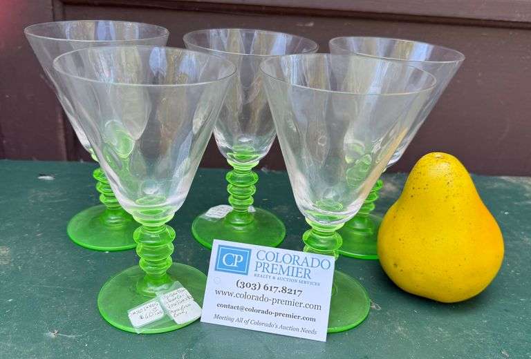 Uranium Wine Glass