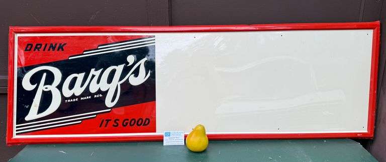 Barq's Root Beer Sign