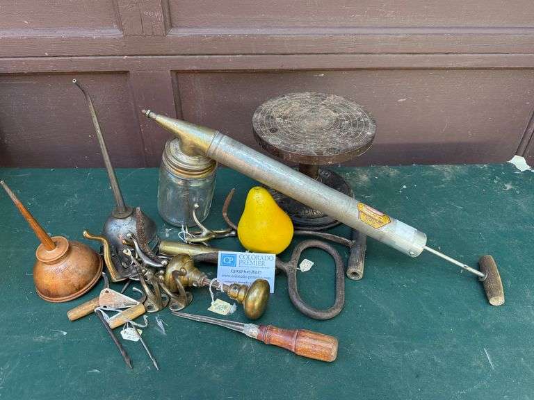 Eagle, Oil Cans, Brass Hooked