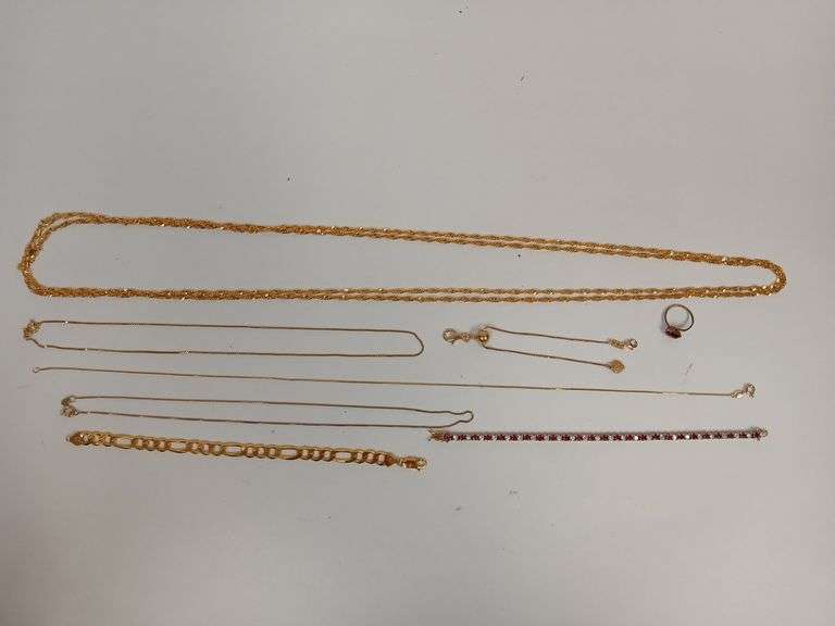 Gold-Toned Sterling Silver Jewelry