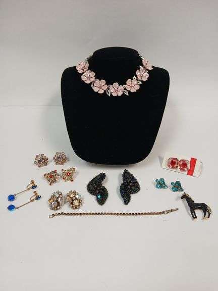 Weiss, Lisner, Vintage Rhinestone Jewelry